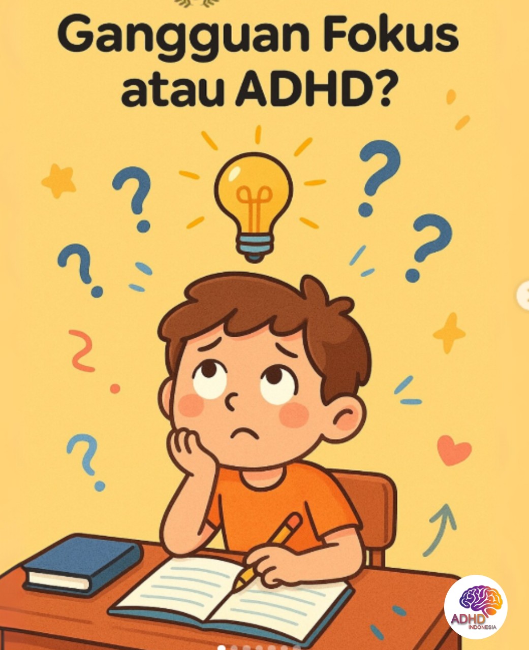 ADHD dan Kesulitan Fokus Anak: Edukasi untuk Keluarga di Kabupaten Dompu